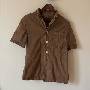 Vintage Deadstock Brown Work Shirt